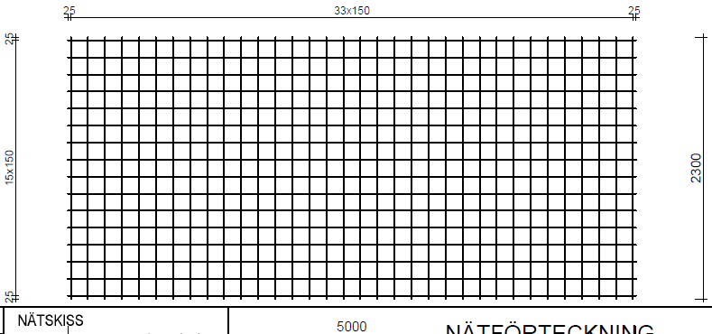 Armeringsnät 8150
