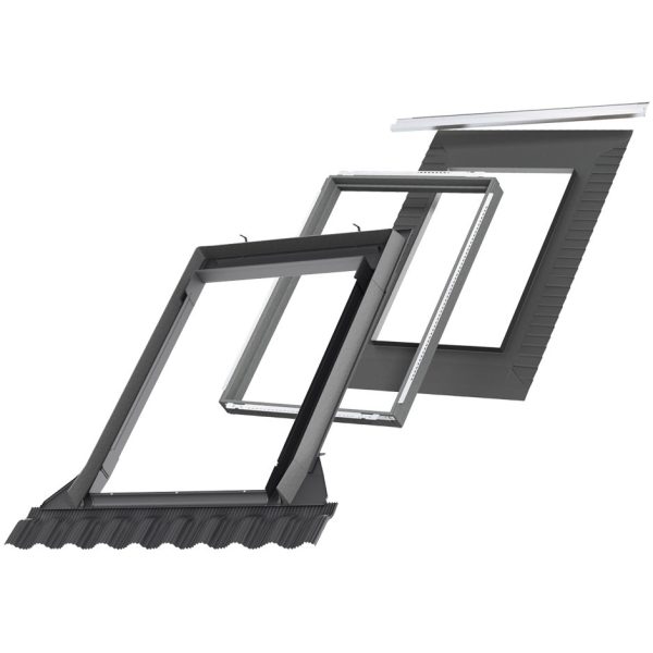 VELUX EDW MK06 - Intäckningsplåt med isoleringsram 78x118